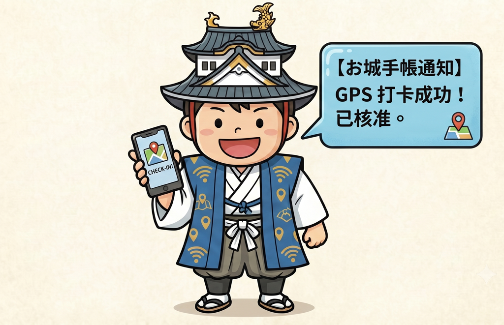 お城通知上線啦